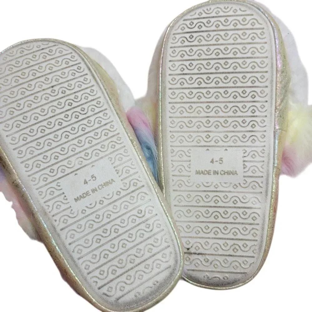 Unicorn slippers 4/5